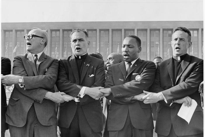 Following Father Theodore Hesburgh through the Civil Rights era