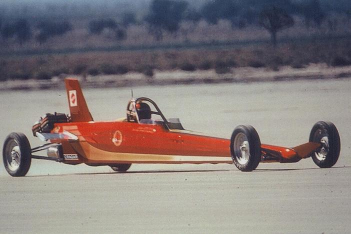 Discover "the fastest woman in the world," deaf racecar driver and daredevil Kitty O'Neil.