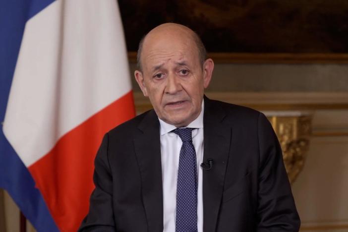 French Foreign Minister Jean-Yves Le Drian joins the show.