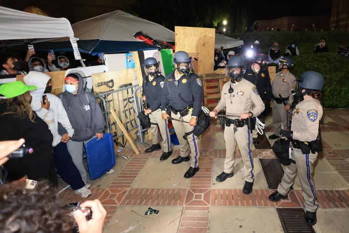 Violence erupts at UCLA, police clear occupied building at Columbia as protests intensify