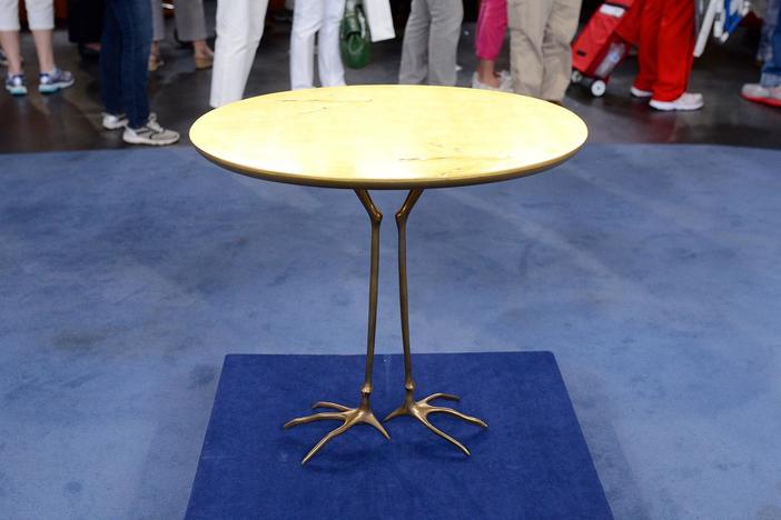 Appraisal: Meret Oppenheim "Traccia" Table, ca. 1979