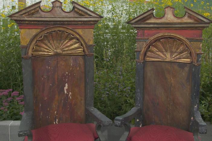 Appraisal: Italian Presentation Chairs, ca. 1800