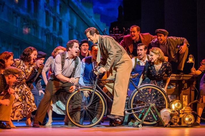 The cast performs a Gershwin favorite - the exuberant "I Got Rhythm."