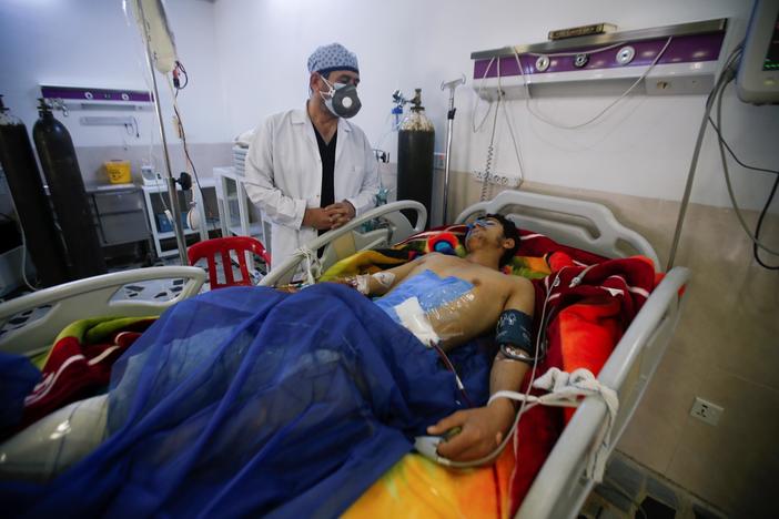 News Wrap: Officials investigating deadly rocket attack near a U.S. military base in Iraq
