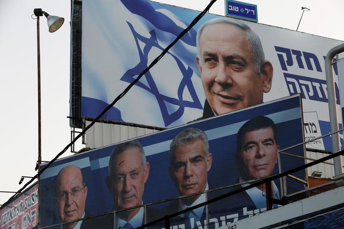 Israelis prepare for 2nd election as Netanyahu faces corruption charges