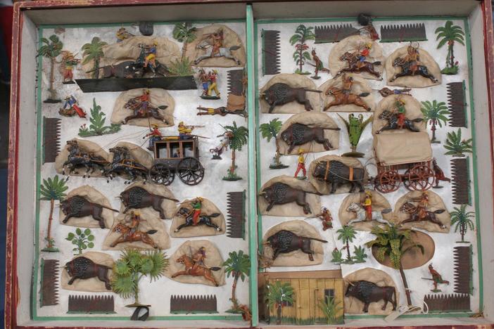 Appraisal: Heyde Buffalo Bill Wild West Set, ca. 1895