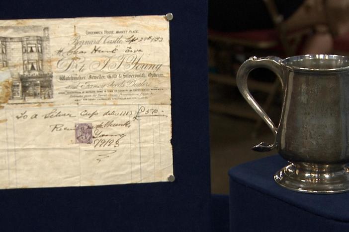 Appraisal: 1788 Langlands & Robertson Sterling Silver Tankard, from Fort Worth Hour 3.