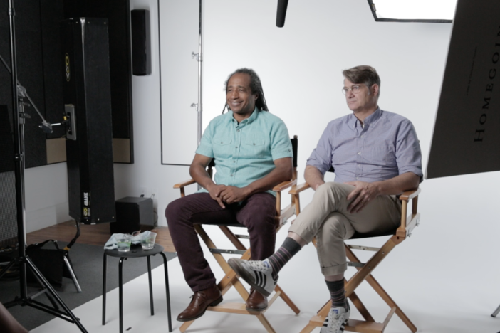Dow and Williams discuss the reactions of their subjects after seeing Two Towns of Jasper.