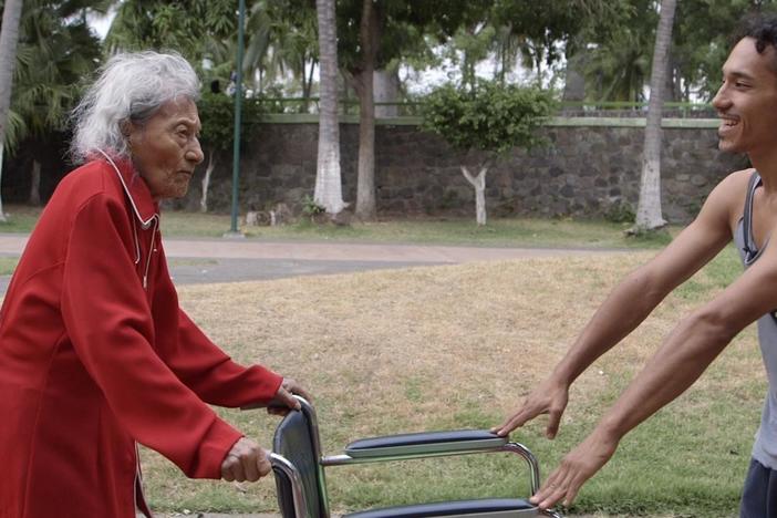 Three brothers confront adult reality when they care for their 93-year-old grandmother.