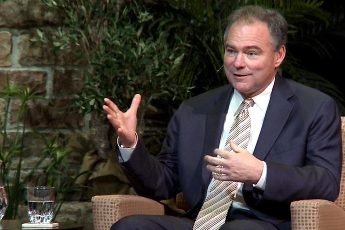 Virginia politician Tim Kaine talks candidly about his faith and how that motivates him.