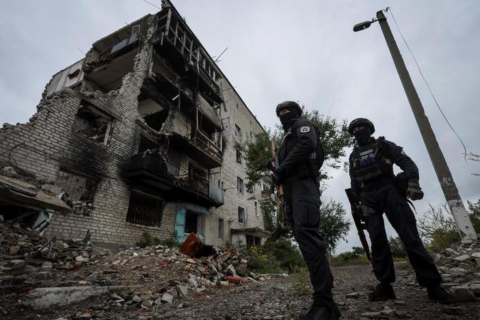 People in liberated Ukrainian town recount harrowing stories of Russian occupation