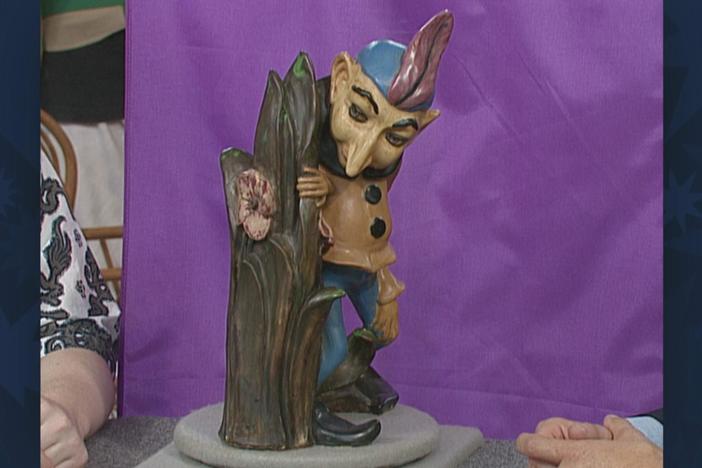 Appraisal: Weller Garden Ornament, ca. 1925, from Vintage Madison.