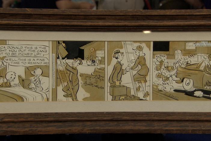 Appraisal: 1959 Donald Duck Comic Strip, from Fort Worth Hour 3.