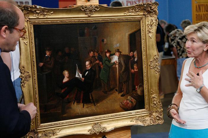 Watch what the owner of the J.H. Beard painting had to say after her appraisal!