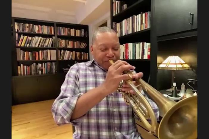 Jazz musician Wynton Marsalis joins the program.