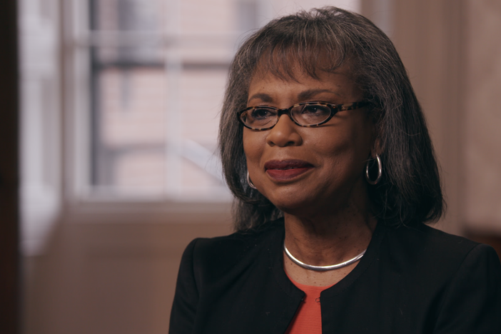 Anita Hill says she was always optimistic about her future because of her mother’s spirit.