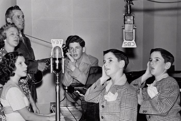 Betty Johnson discusses growing up in a family band of six.