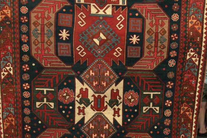 Appraisal: Karabagh Rug, ca. 1920, from Vintage Boston.