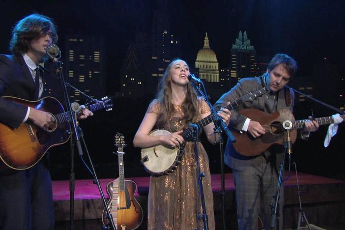 Go behind the scenes with Sarah Jarosz and The Milk Carton Kids at ACL TV.