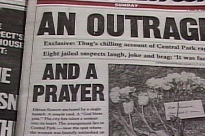The media response to the Central Park Jogger case was swift and prejudiced.