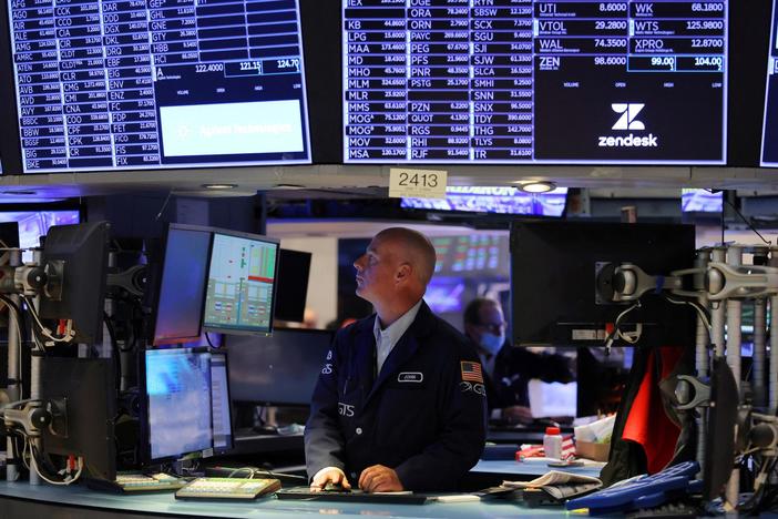 Investors scramble as the S&P 500 dives into bear market territory