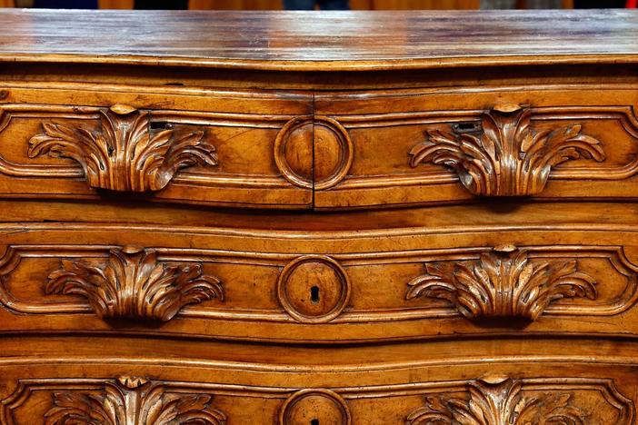 Appraisal: Rococo Chest of Drawers, ca. 1750, from Boise Hour 3.