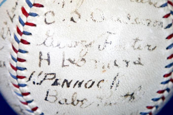 Appraisal: 1915 Boston Red Sox Team-Signed Baseball, from Boston Hour 1.
