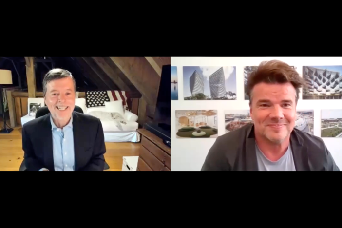 Ken Burns chats with visionary architect Bjarke Ingels on Leonardo's legacy.