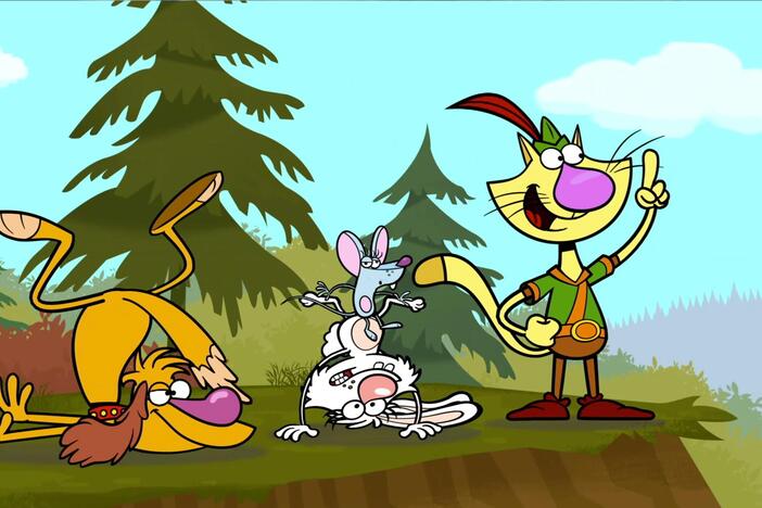 Nature Cat and the gang visit Squeeks' cousin Marvin at the marsh. 