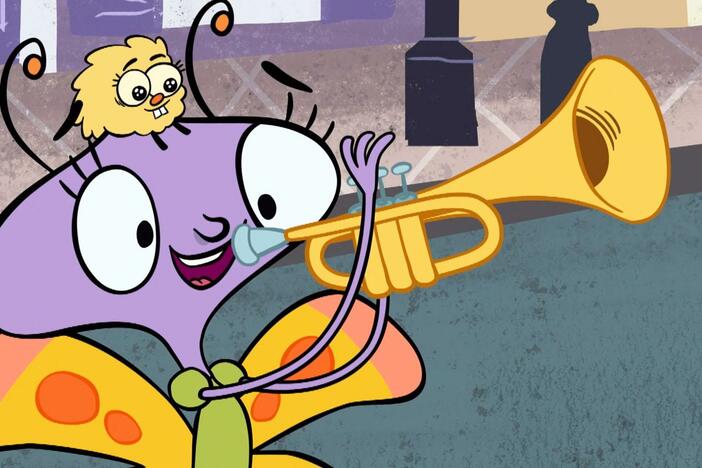 In New Orleans, Carmen learns about Jazz improvisation. / Leo meets his pen pal.