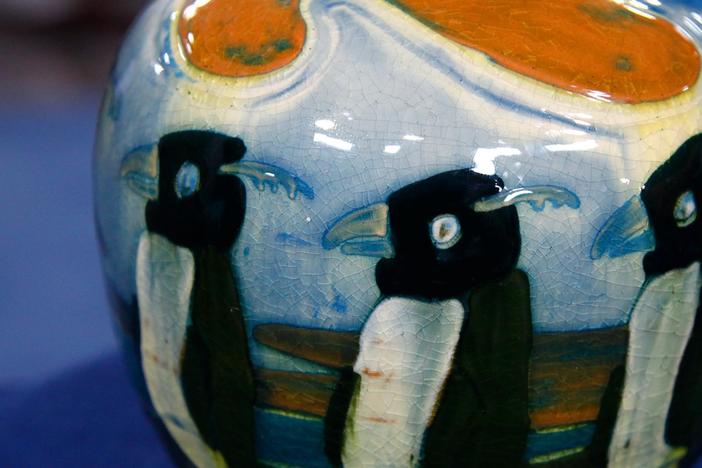 Appraisal: Frederick H. Rhead Avon Vase, ca. 1902, from Washington, DC Hour 2