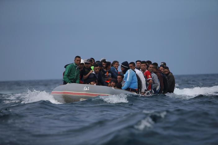 African migrants now departing from Morocco to Europe