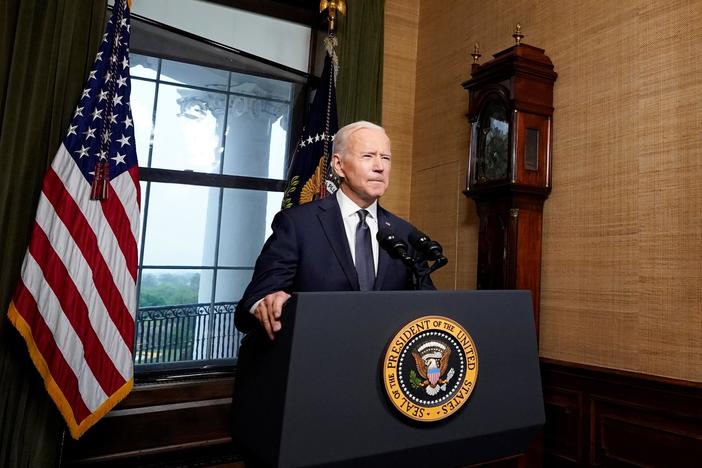 Biden says U.S. will still 'hold Taliban accountable' after troops leave Afghanistan