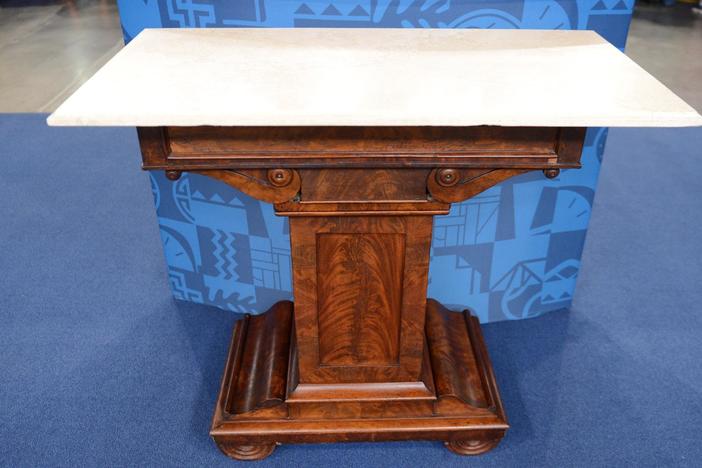 Appraisal: Classical Boston Mixing Table, ca. 1820, from Spokane Hour 2.