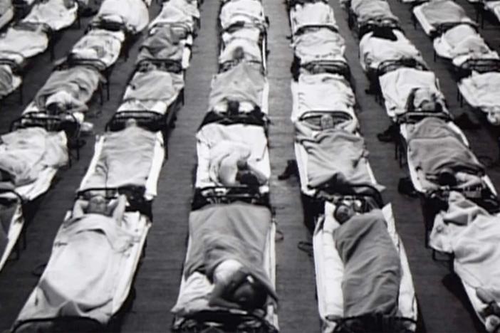 The worst epidemic in American history, killing over 600,000.
