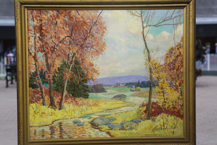 Appraisal: 1936 Carl Krafft "Autumn Reds" Landscape Oil