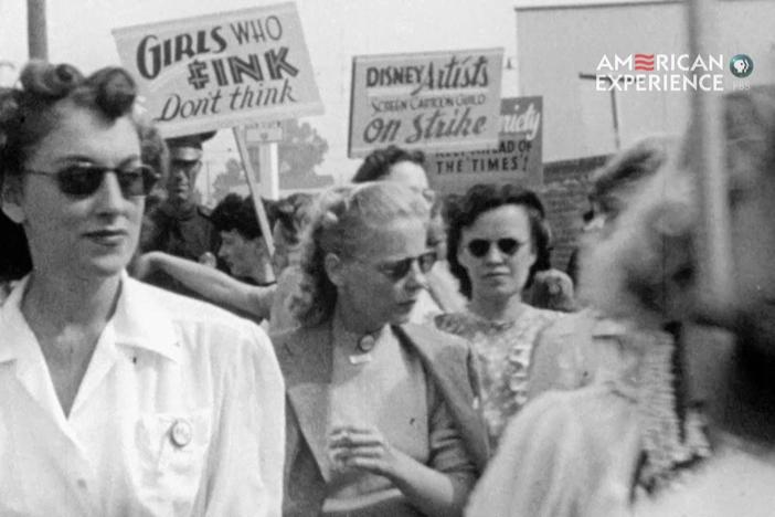 In May 1941 nearly half of Walt Disney's art department walked out. Premieres 9/14 & 9/15