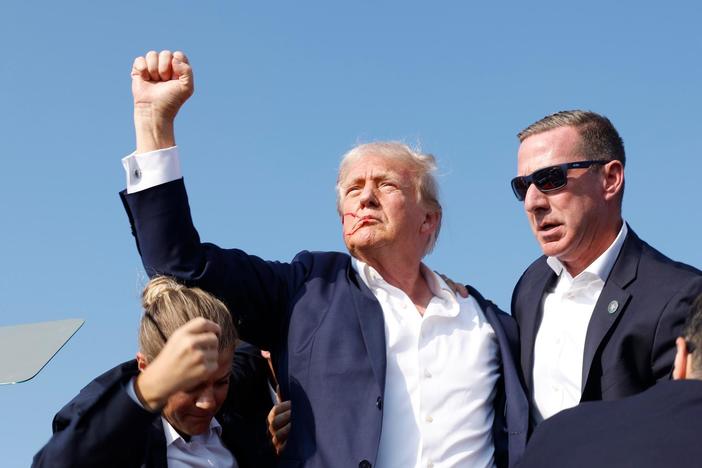 Photojournalists describe capturing iconic images of Trump rally shooting