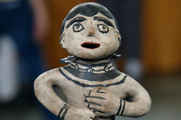 Appraisal: Cochiti Pueblo Figure, ca. 1895