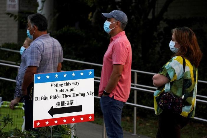 The 2020 race heats up in Texas as votes pour in