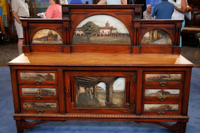 Appraisal: Spanish Colonial Sideboard, ca. 1920