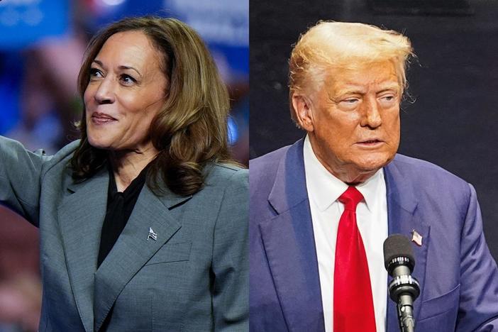 Harris and Trump campaign in swing states with battling visions for the economy