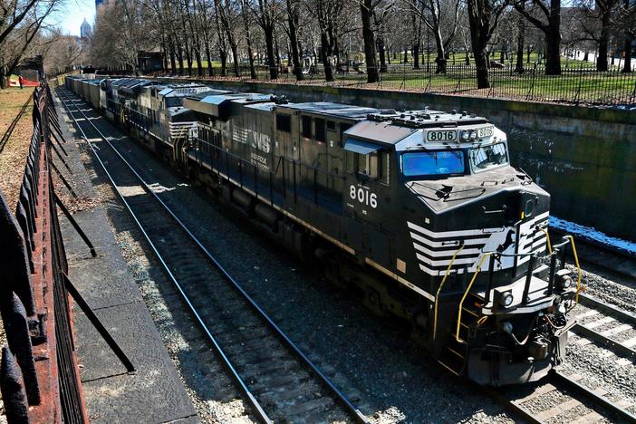Miles-long freight trains cause problems for communities near railroad crossings