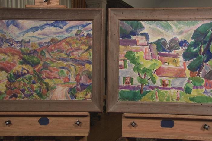 Appraisal: Oliver Newberry Chaffee Oil Paintings, ca. 1915