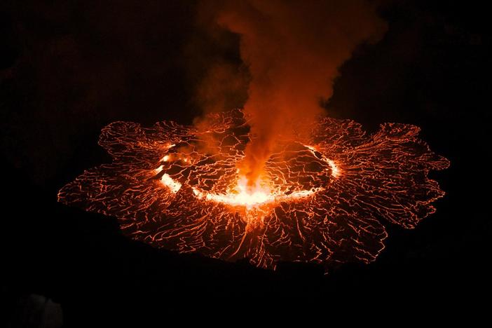 Witness nature’s struggles to conquer ash and lava before a volcano's next eruption.