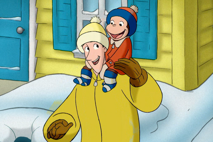 It's the coldest and snowiest day in winter. Jumpy tries to figure out how to stay warm.