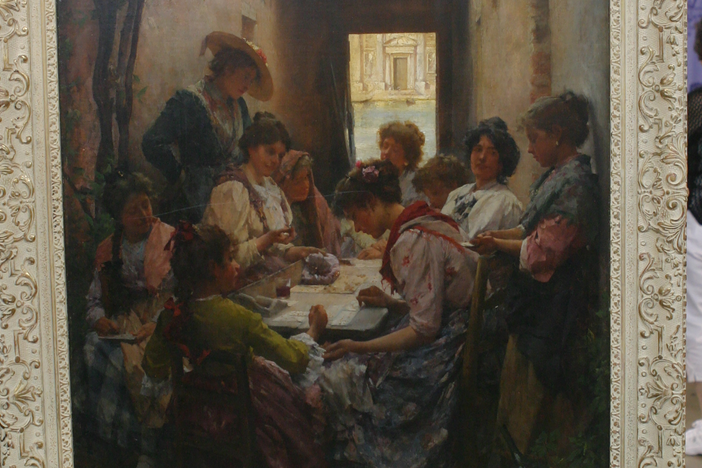 Appraisal: 1904 Henry Woods Painting, in Vintage Chicago.