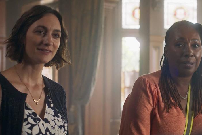 Becks and Suzie meet at their first visit to Judith's home.