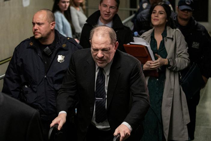 In Harvey Weinstein's trial, the defense questions the behavior of women accusing him