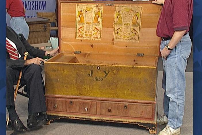 Appraisal: Pennsylvania Dower Chest, ca. 1835, from Vintage Columbus.